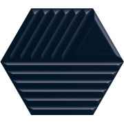 Intense tone blue heksagon structure c shiny 5900144015241 Настенная плитка